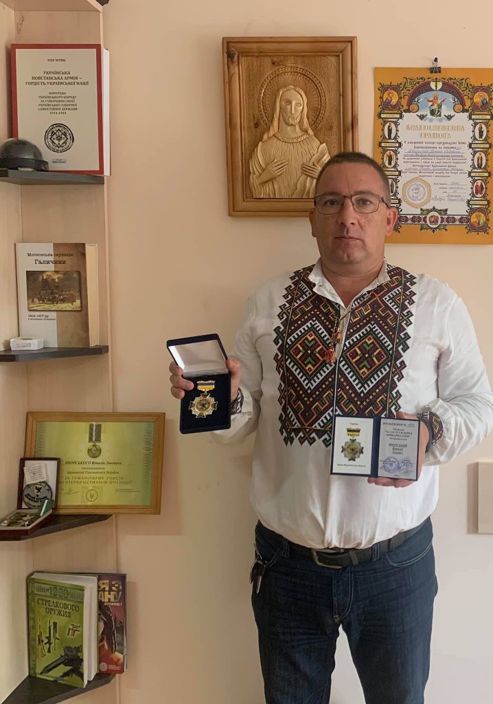 Директора геріатричного пансіонату нагородили медаллю «За заслуги перед Прикарпаттям» ФОТО