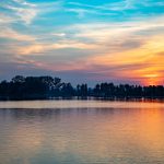 Неймовірний захід сонця у Франківську ФОТО