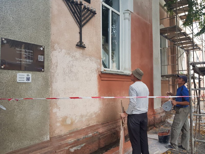 У франківській синагозі триває ремонт ФОТО