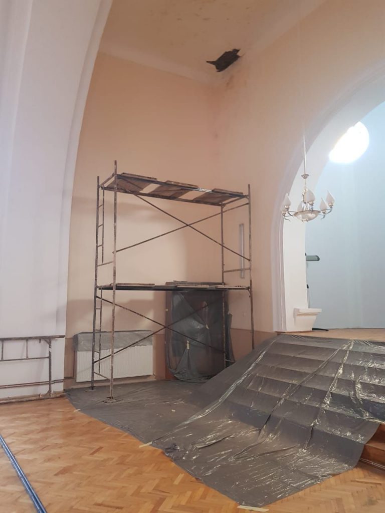 У франківській синагозі триває ремонт ФОТО