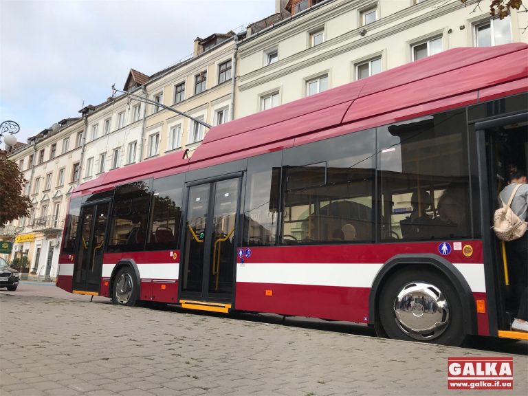 У Франківську запустять нову тролейбусну лінію, яка з’єднає вулицю Галицьку та Мазепи і проляже через об’єднані Бульвари