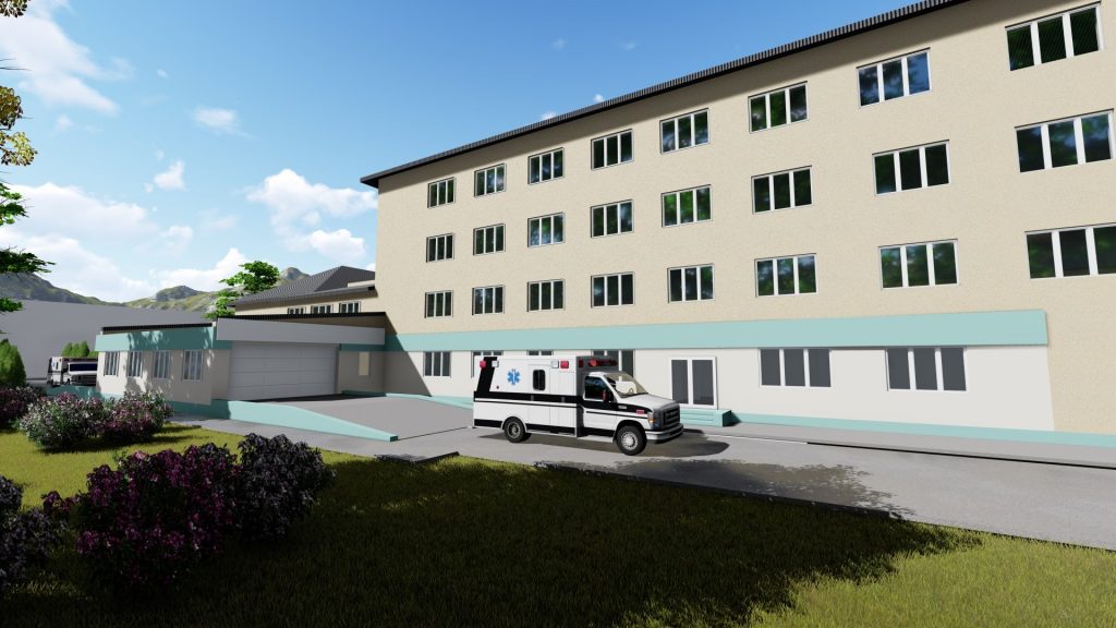 У Надвірнянській лікарні реконструюють приймальне відділення ФОТО