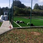 В одній із гімназій Коломийщини завершують будівництво спортмайданчика