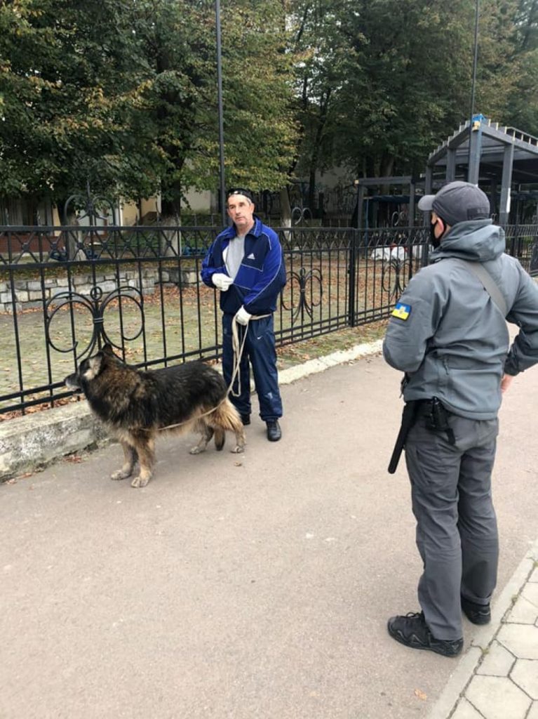Через масові отруєння франківські муніципали взялись патрулювати місця вигулу собак ФОТО