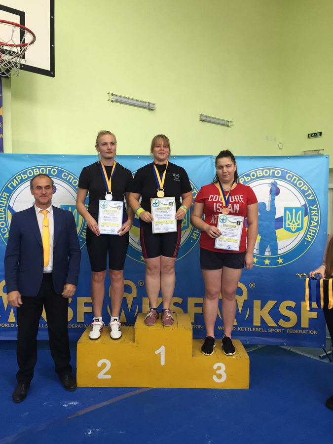 Франківські студенти стали чемпіонами України з гирьового спорту ФОТО