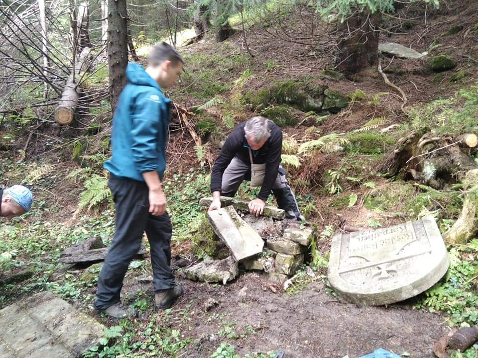 У Карпатах відновили пам’ятний знак з часів Першої світової війни ФОТО
