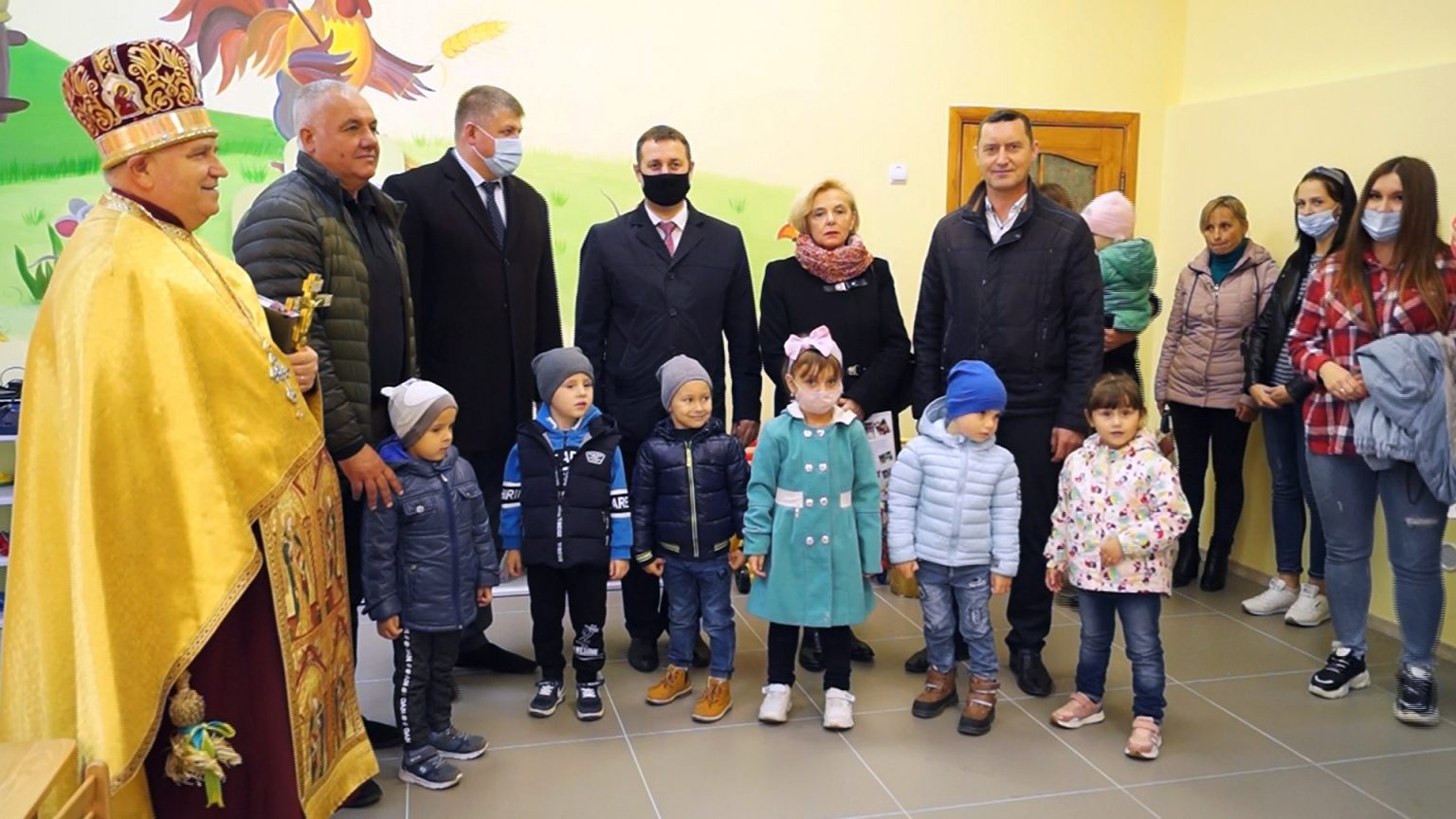 У Коломийському районі запрацював дит садок, який будували близько 10 років ВІДЕО