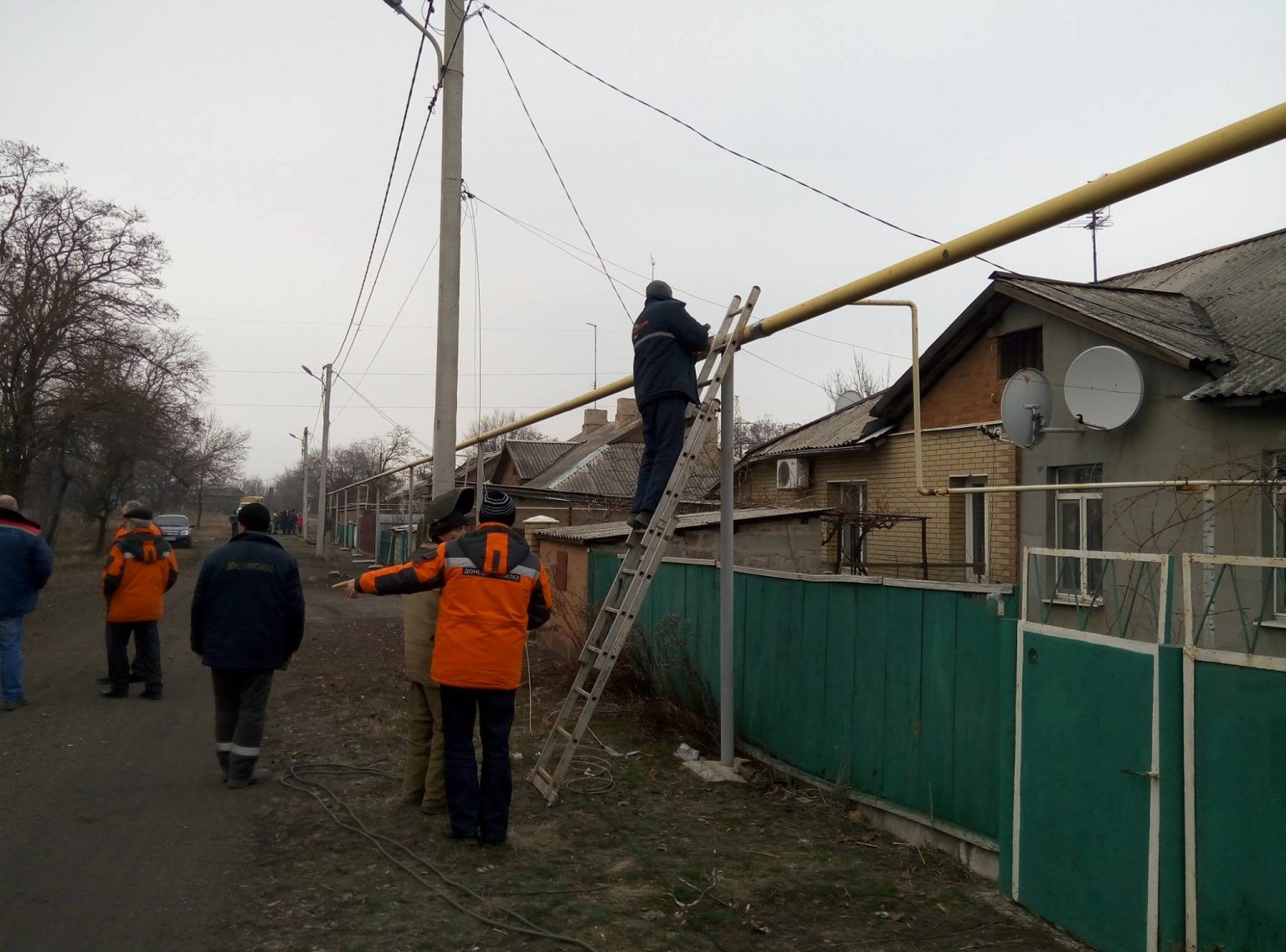 Через пошкодження газопроводу, у селі на Калущині, без газопостачання перебувають понад 100 господарств