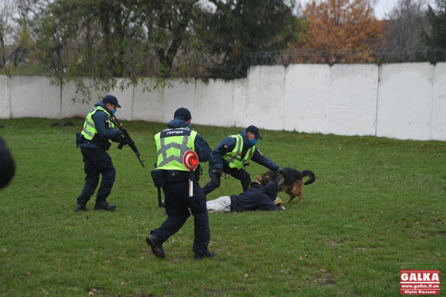 У Франківську відбулись міжнародні навчання за участі українських нацгвардійців та румунських жандармів