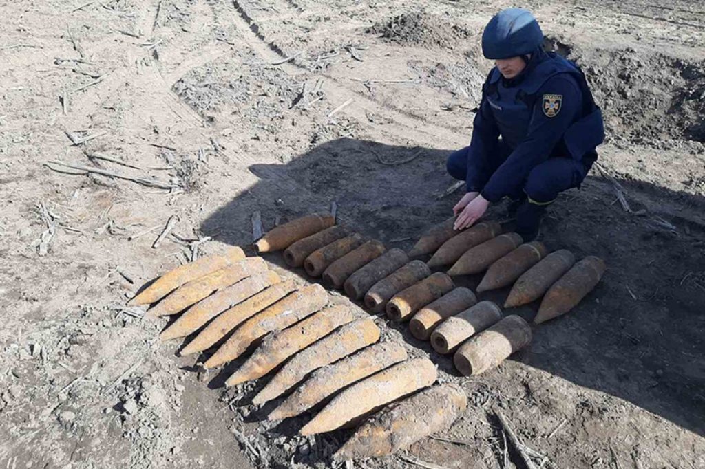 У прикарпатському селі виявили понад півсотні вибухонебезпечних предметів