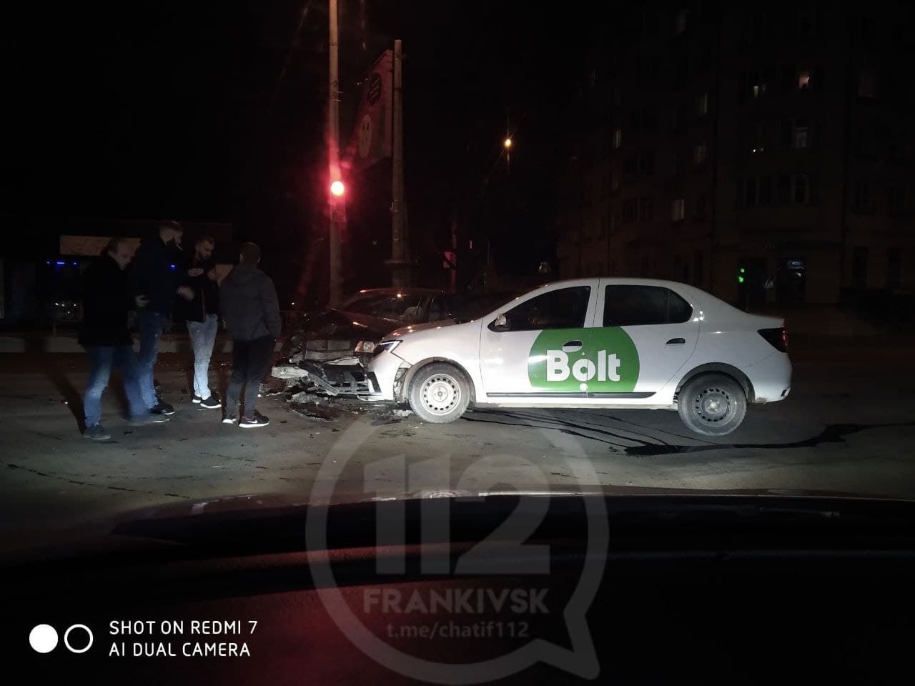 У Франківську не розминулись два легковика
