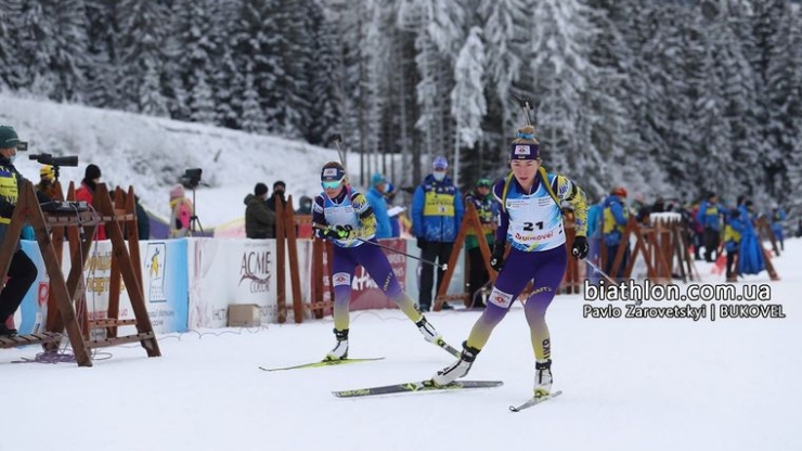 Останній етап чемпіонату з біатлону у Буковелі відбувся без стрільби - була загроза влучання у туристів