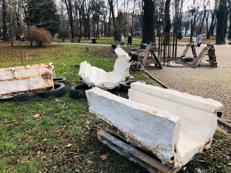 В Івано-Франківську розпочали встановлення пам’ятника загиблим героям АТО/ООС