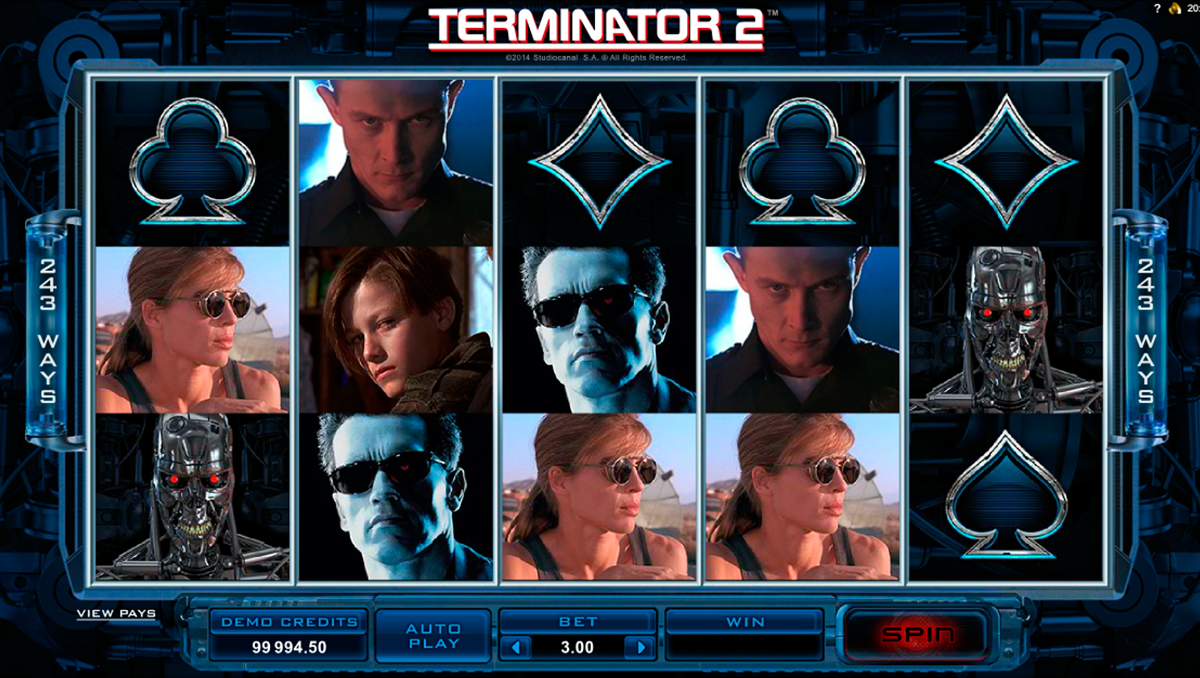 Terminator 2 – необычный слот под хорошее настроение