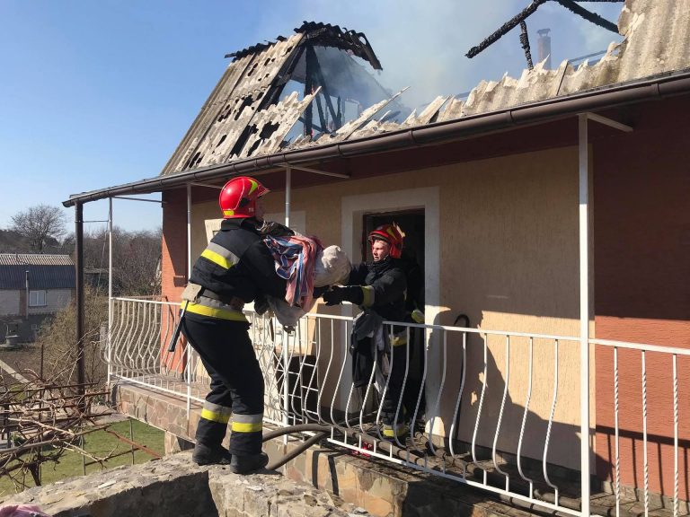 На "Каскаді" горів дачний будиночок