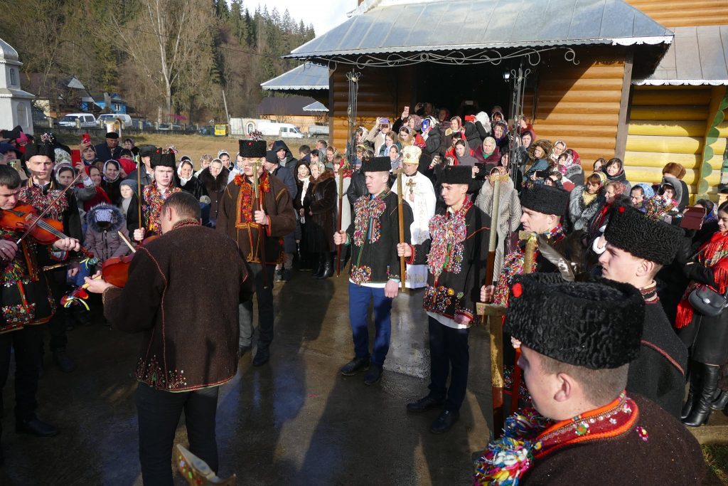 Як Гуцульщина колядує ФОТОРЕПОРТАЖ