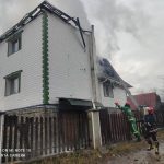 Прикарпатські рятувальники лікідували пожежу житлового будинку