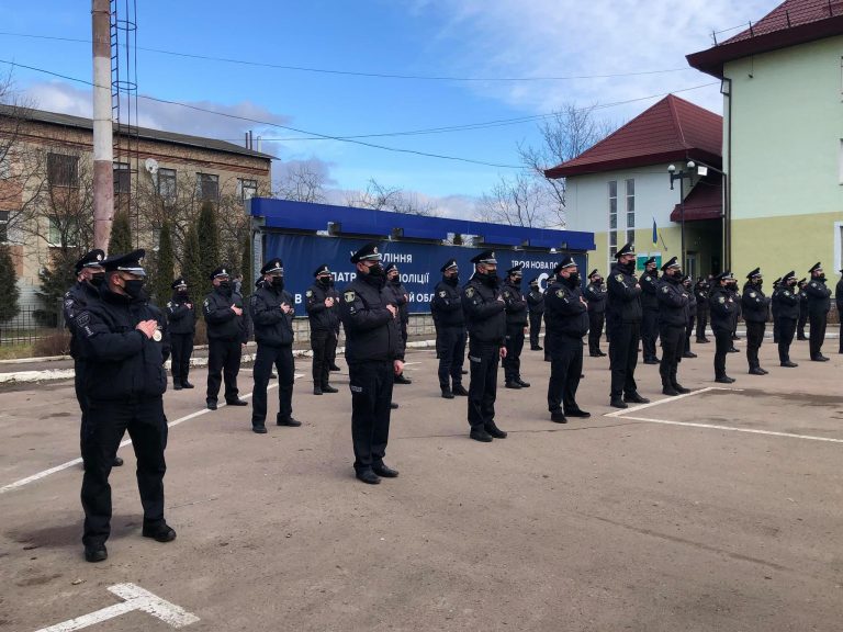 У Франківську патрульна поліція відсвяткувала перший ювілей ФОТО