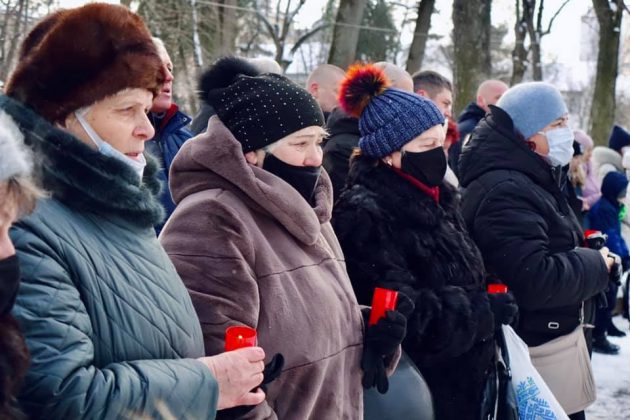 В Івано-Франківську вшанували пам’ять загиблих на Сході правоохоронців ФОТО