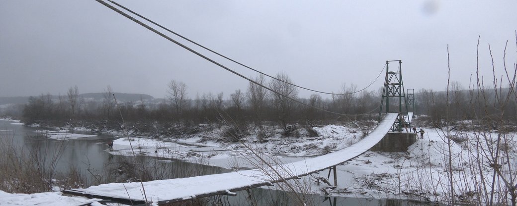 На Прикарпатті більше десяти років не можуть збудувати міст ФОТО та ВІДЕО