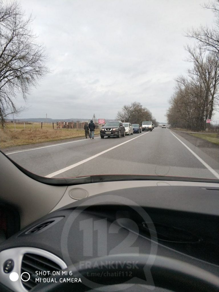 На Івано-Франківщині чергова масштабна ДТП ФОТОФАКТ