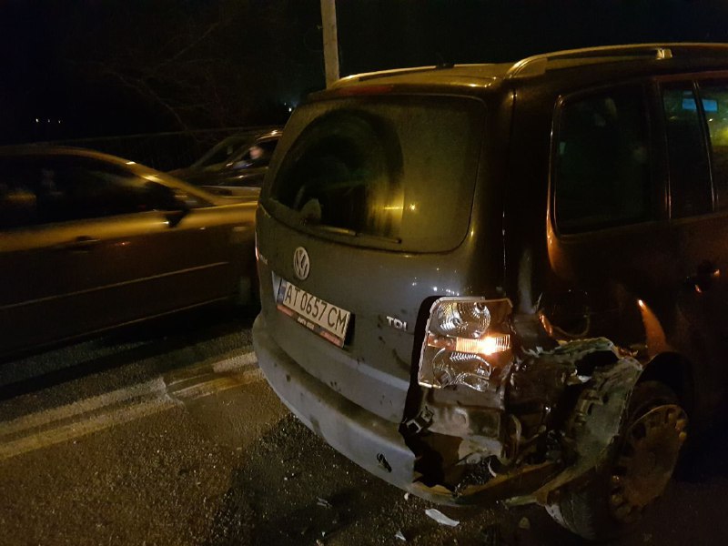 У поліції розповіли подробиці масштабної ДТП, що сталась на пасічнянському мості ФОТО