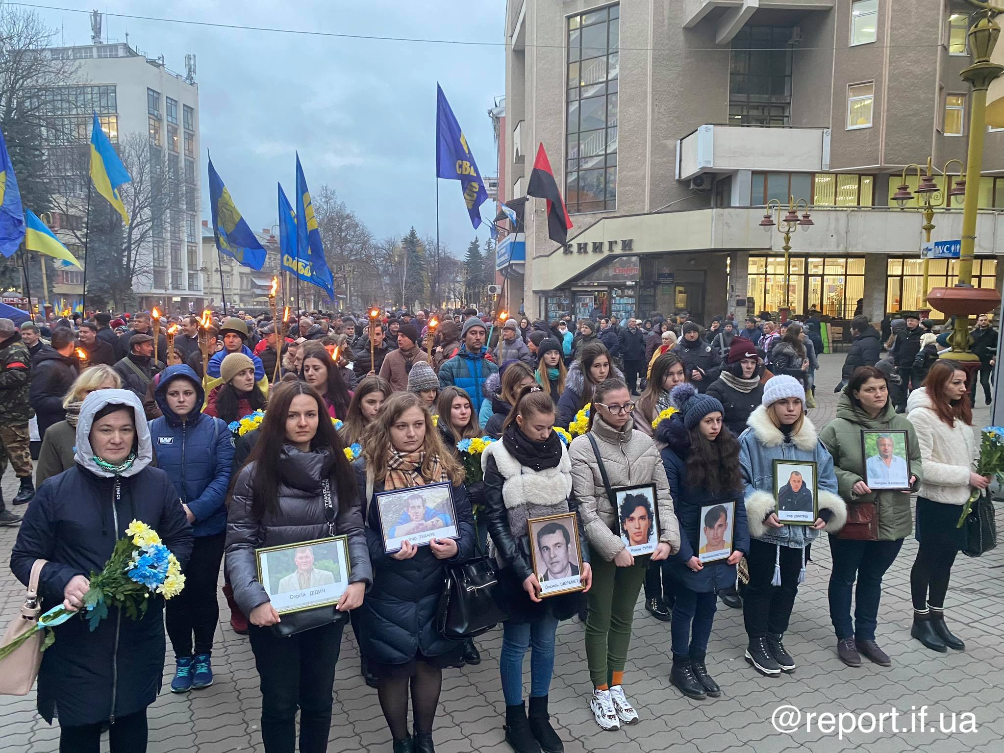 У Івано-Франківську вшанують пам’ять Героїв Небесної Сотні