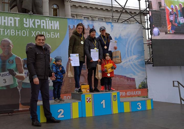 Прикарпатські спортсменки вибороли золоту та срібні медалі на зимовому чемпіонаті зі спортивної ходьби