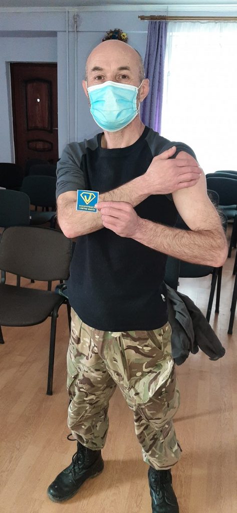 Прикарпатські учасники АТО вакцинувалися від COVID-19 залишковою дозою