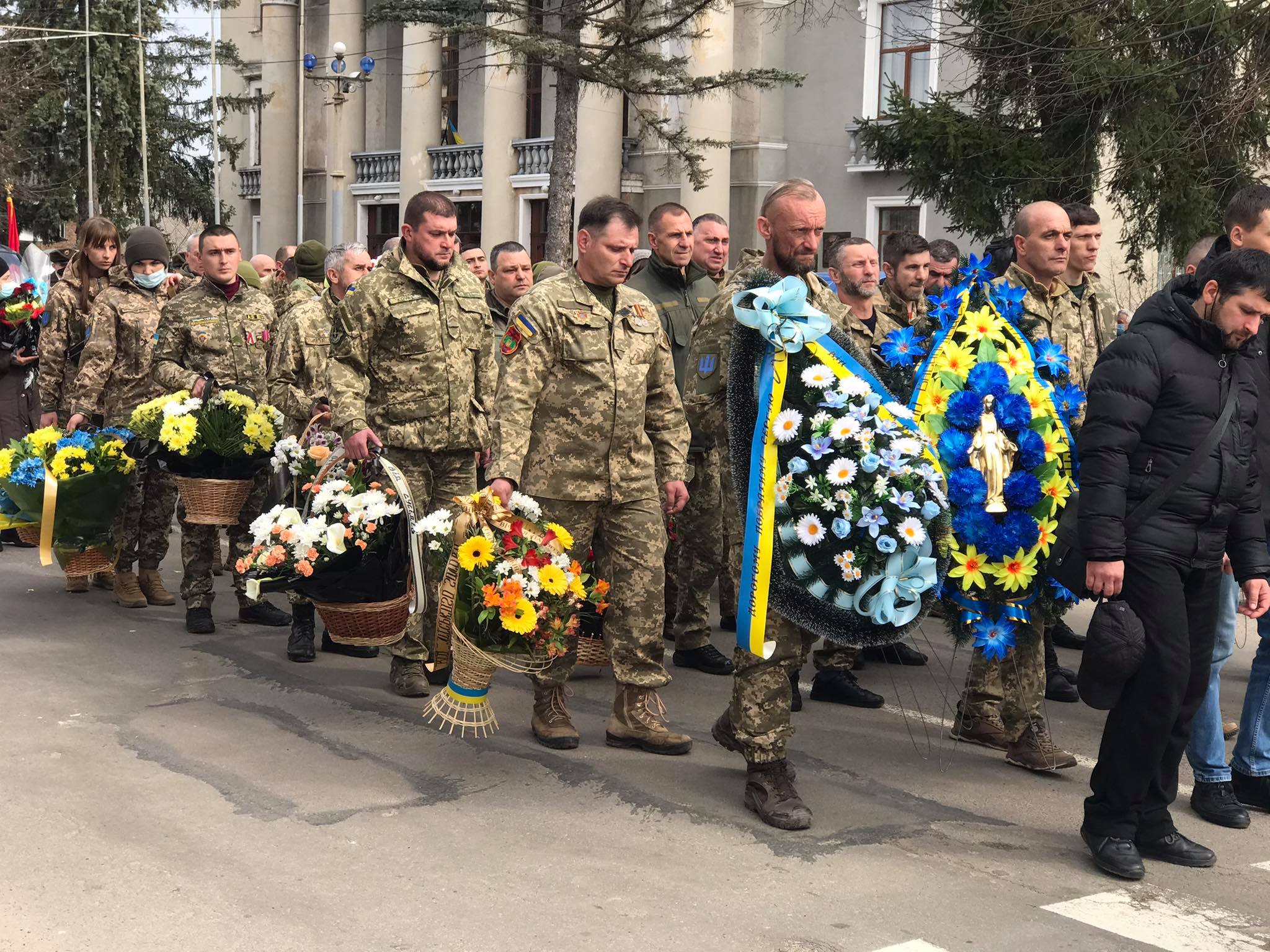 У Калуші прощаються із загиблим сапером