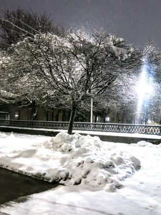 Зима посеред весни: Долину засипало снігом ФОТО