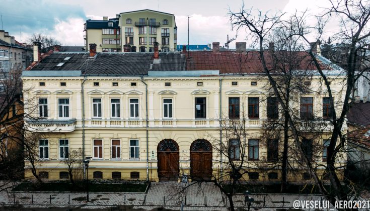 Франківський фотограф показав вулицю Шевченка з висоти пташиного польоту ФОТО