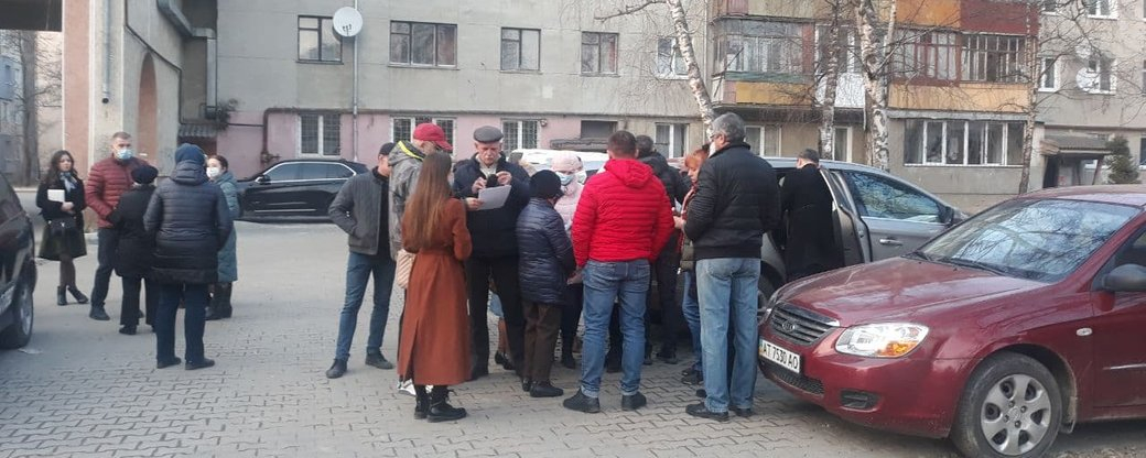 Франківці виступили проти проти будівництва п'ятиповерхівки на місці старої кочегарні ФОТО