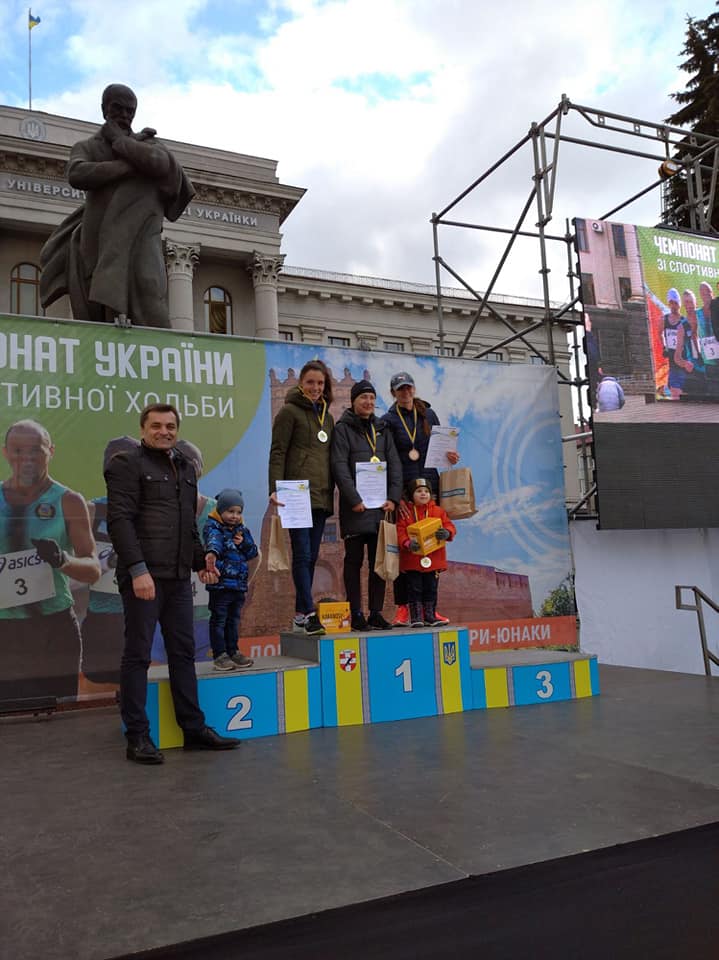 Франківські спортсменки здобули перемогу на Зимовому чемпіонаті України зі спортивної ходьби