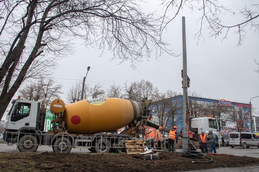 У Франківську стартувало будівництво нової тролейбусної лінії