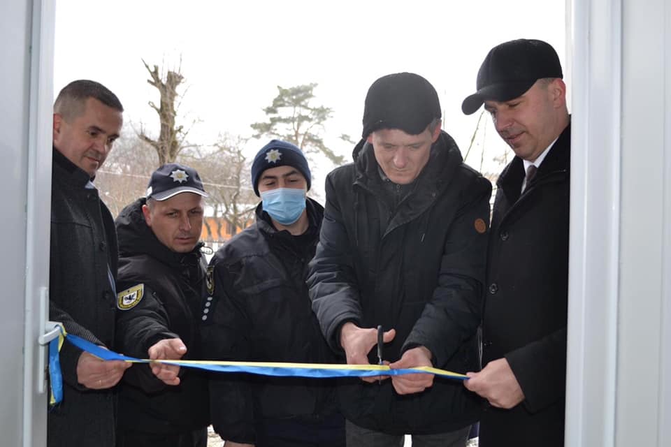 У Білоберізькій громаді відкрили поліцейську станцію ФОТО