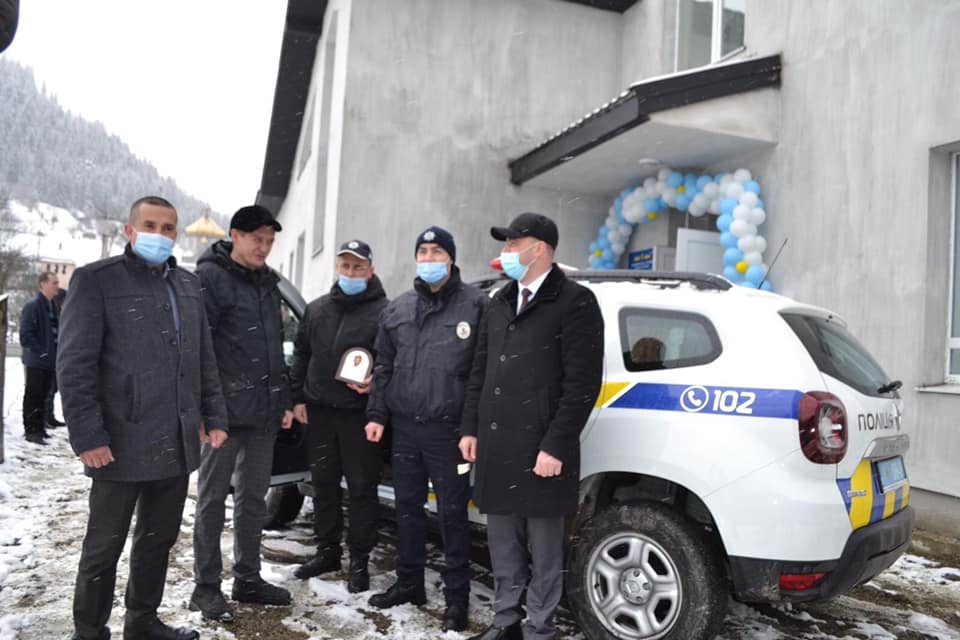 У Білоберізькій громаді відкрили поліцейську станцію ФОТО