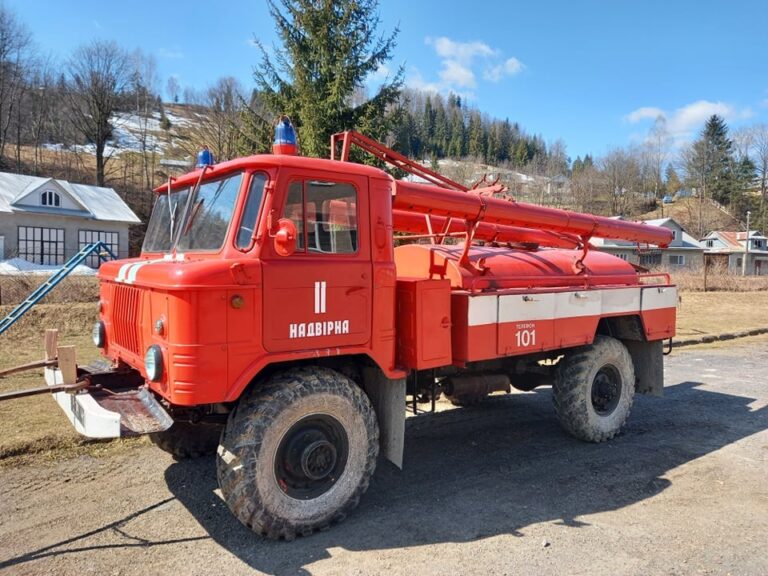У ще одному селі на Прикарпатті створять місцеву пожежну команду ФОТО