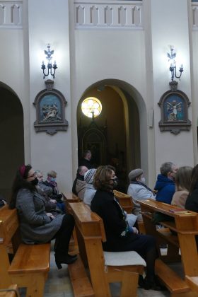 У Франківську у Костелі Христа Царя провели святкову Великодню Месу ФОТОРЕПОРТАЖ