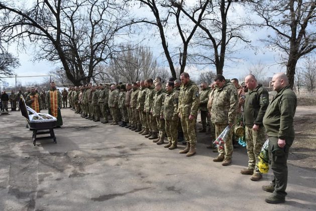 Прикарпатські "Едельвейси" попрощалися із загиблим бійцем