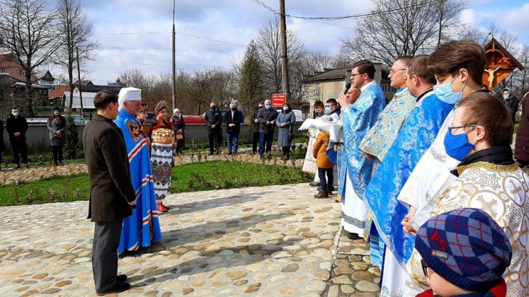 Митрополит Володимир Війтишин освятив мозаїку в давньому храмі Коломиї ФОТО