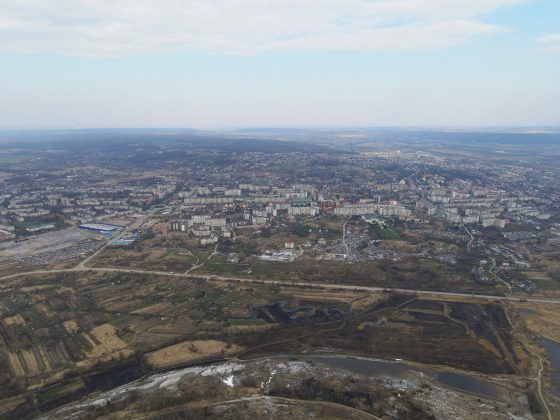 Неймовірні світлини Домбровського кар’єру з висоти пташиного польоту ФОТО