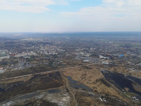 Неймовірні світлини Домбровського кар’єру з висоти пташиного польоту ФОТО