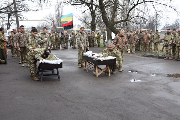 Прикарпатські "Едельвейси" попрощалися з двома побратимами ФОТО