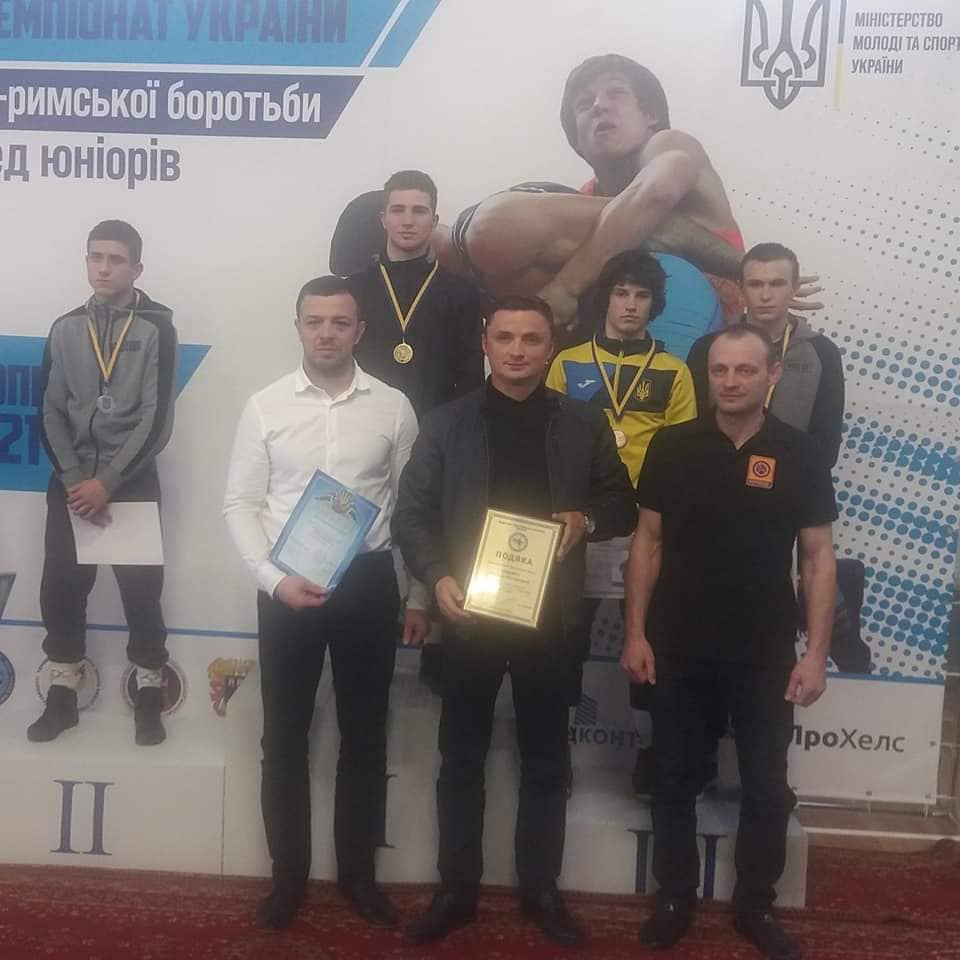 Прикарпатський спортсмен здобув золото на Чемпіонаті України з греко-римської боротьби ФОТО