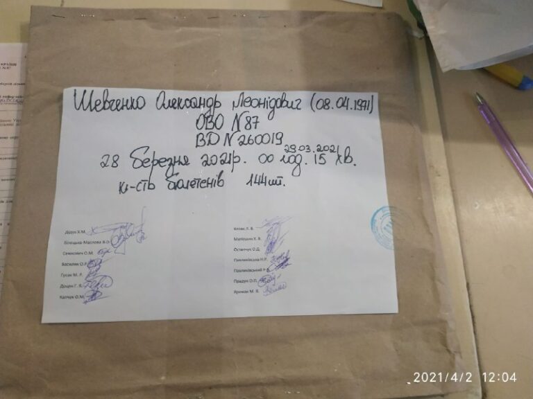 Вибори на Прикарпатті: на ще одній дільниці 87 округу недорахувались бюлетенів