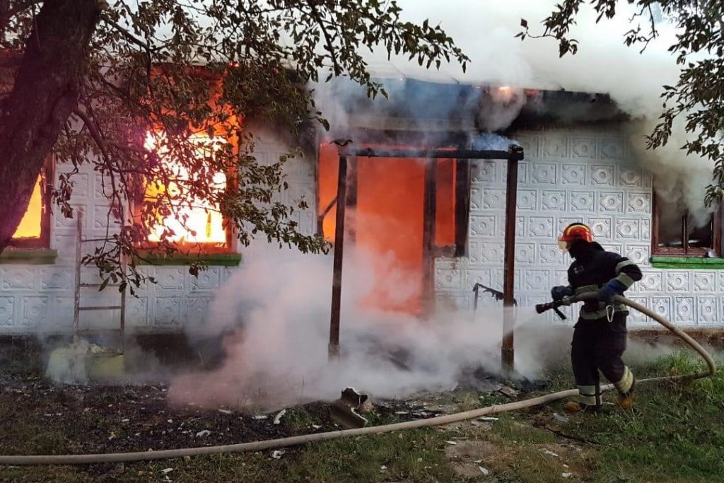 На Франківщині під час пожежі виявили тіло чоловіка