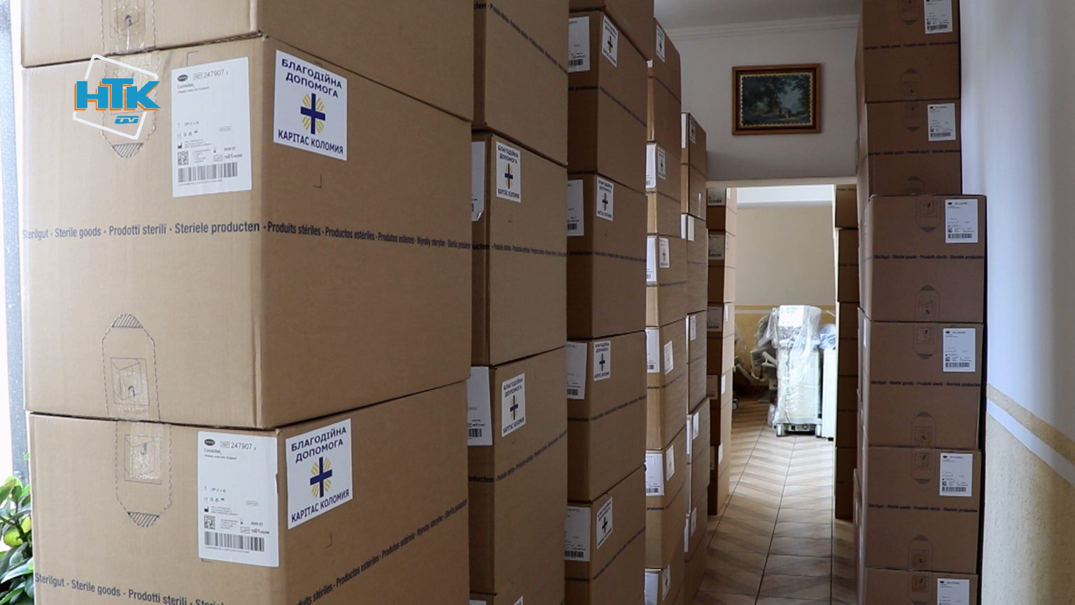 «Карітас» передав благодійну допомогу Коломийській ЦРЛ та пологовому ВІДЕО