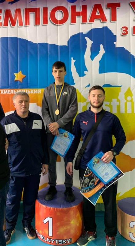 Молодий прикарпатець став чемпіоном України з вільної боротьби ФОТО