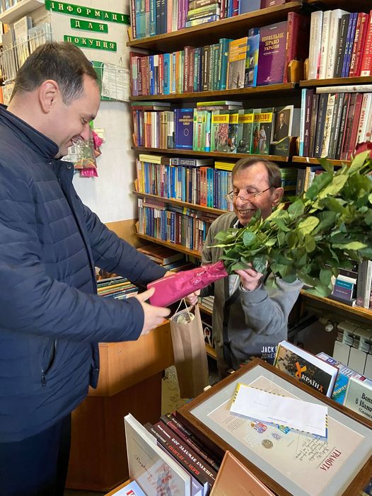 Душа Франківського "Букініста" сьогодні відзначає свій 70-літній ювілей